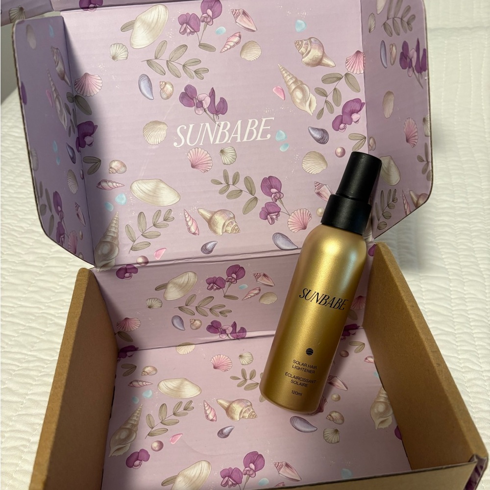 Sunbabe solar hair lightener 🧜‍♀️🐚☀️(1/2 a bottle)